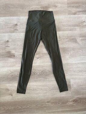 Lululemon Align High Rise Olive Green Leggings
